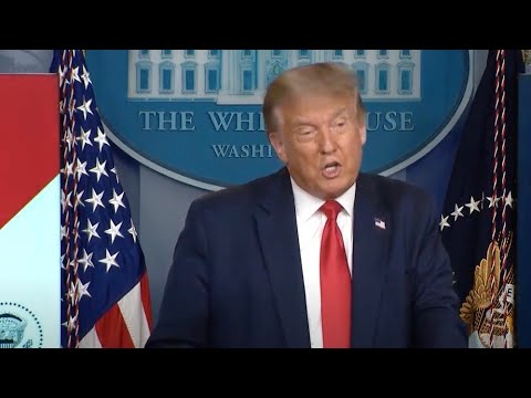 President Trump briefs