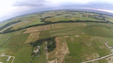 XK X-380 drone with Xiaomi Yi camera and G-2D gimbal (panorama)