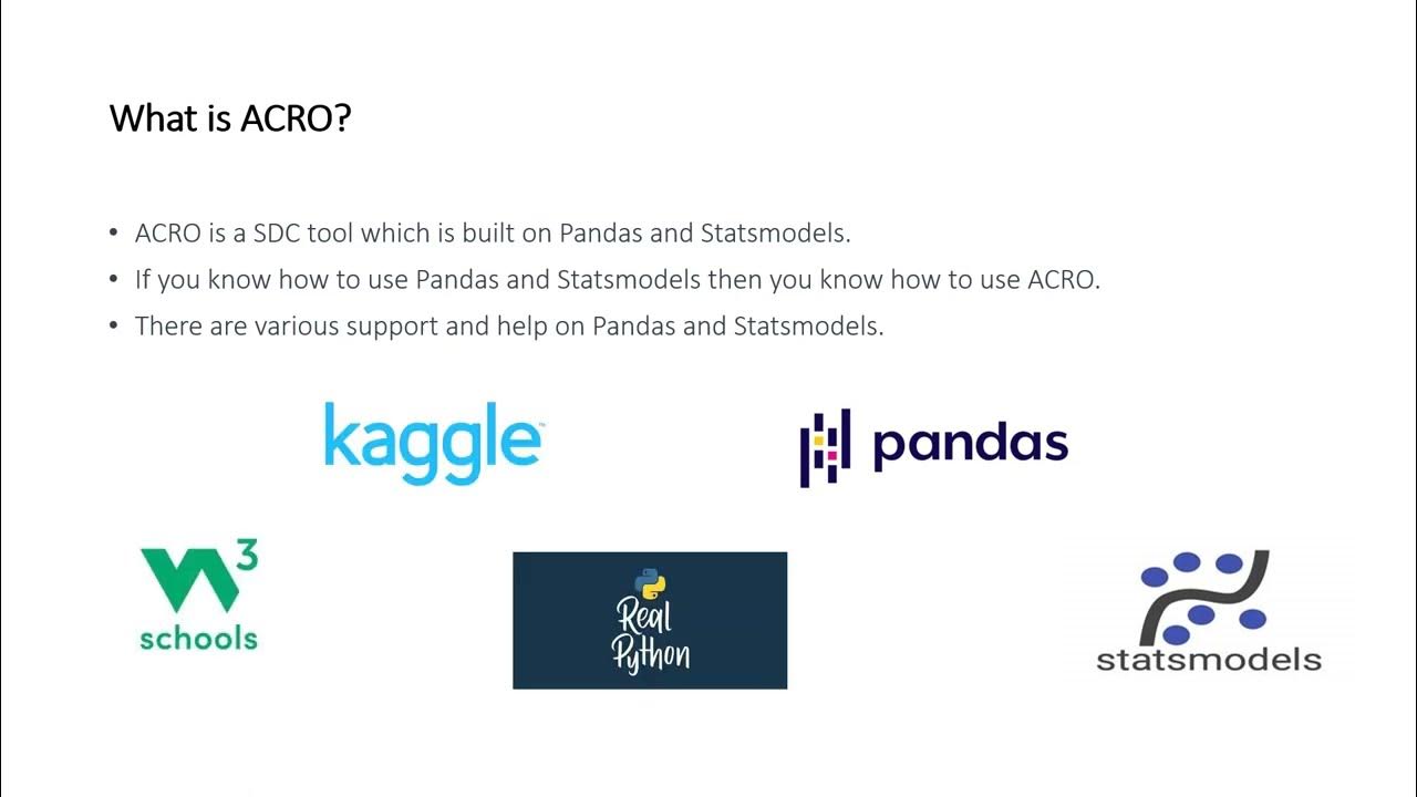 ACRO in python - YouTube