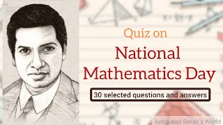 Maths Quiz | Quiz on National Mathematics Day in English | Maths Day Quiz | Srinivasa Ramanujan Quiz