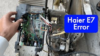 Haier inverter ac E7 error Troubleshooting very easy method in hindi and urud by Fully4world 2,581 views 2 weeks ago 4 minutes, 56 seconds