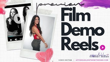 Custom Video Editing: Film Demo Reels for Actors, Actresses and Filmmakers Example by AID