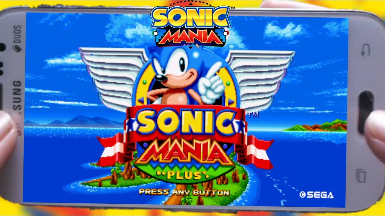 SONIC MANIA PLUS NO ANDROID!!! 