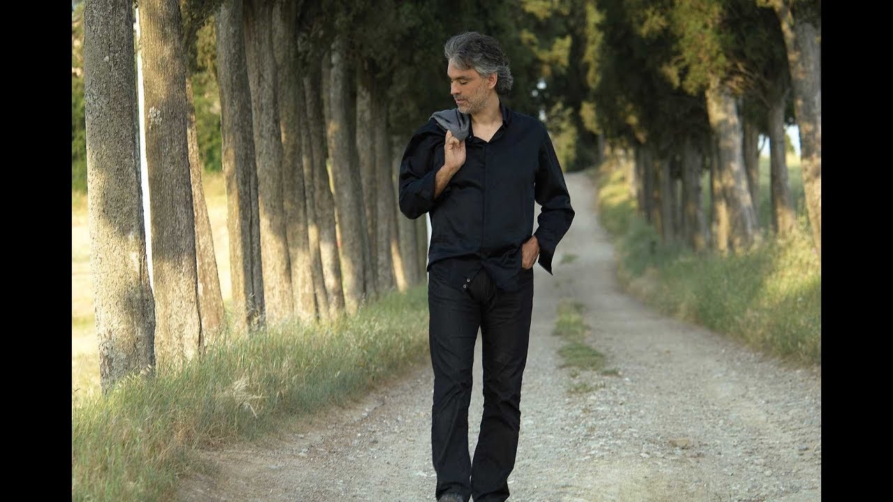 ANDREA BOCELLI - LAS HOJAS MUERTAS -SPANISH LYRICS + ENGLISH &  FRENCH TRANSLATIONS
