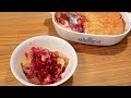 Super Easy Cherry Cobbler