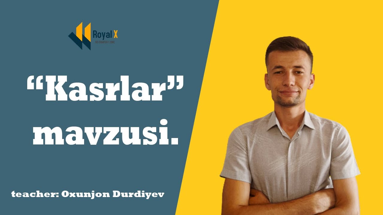 Kasrlar haqida tushuncha(1-qism)