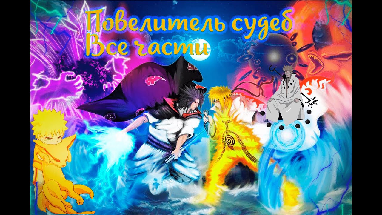 Наруто альтернативный сюжет - повелитель реинкарнацией - Все части ...