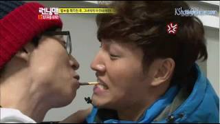 Best of Running man (eng sub) ep 126: mission: Peppero Game Peppero...