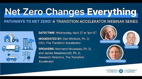 Net Zero Changes Everything