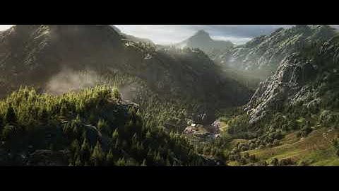 Forest houdini environment