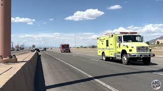 Fallen First Responders Escort from Romeroville to ABQ
