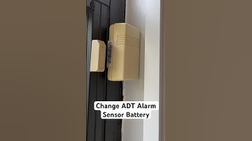 How to Change Your ADT Alarm Sensor Battery | Faulty Sensor Fix | #diy #battery #adt