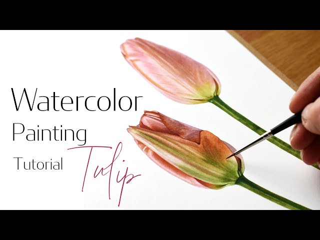 TUTORIAL: How to Paint a Tulip in Gouache - Doodlewash®