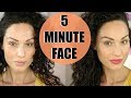 5 Minute Makeup CHALLENGE | The Glam Belle