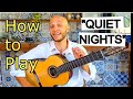 Quiet nights corcovado  jobim bossa nova classic taught by brazilian guitarist felipe coelho