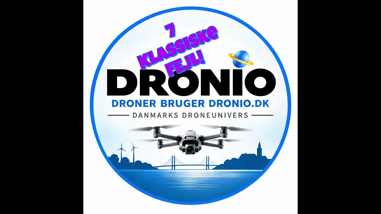 Dronio dk  7 klassiske fejl, nye dronepiloter laver