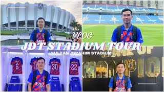 VLOG JDT Stadium Tour | Masuk Changing Room Player Hingga Ke Padang Stadium Sultan Ibrahim! 🤩