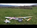 Fun rc glider on mellow slope  micromax pm and ahi from sansibear