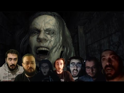 Türk Oyuncuların Residen Evil 7 Mia'ya Tepkisi (Jahrein, wtcN, Pintipanda, Eastergamers, ....)