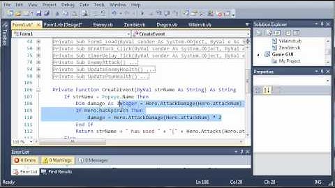 Visual Basic Tutorial - 163 - Game Part 19   Adding The Spinach Multiplier To The Log
