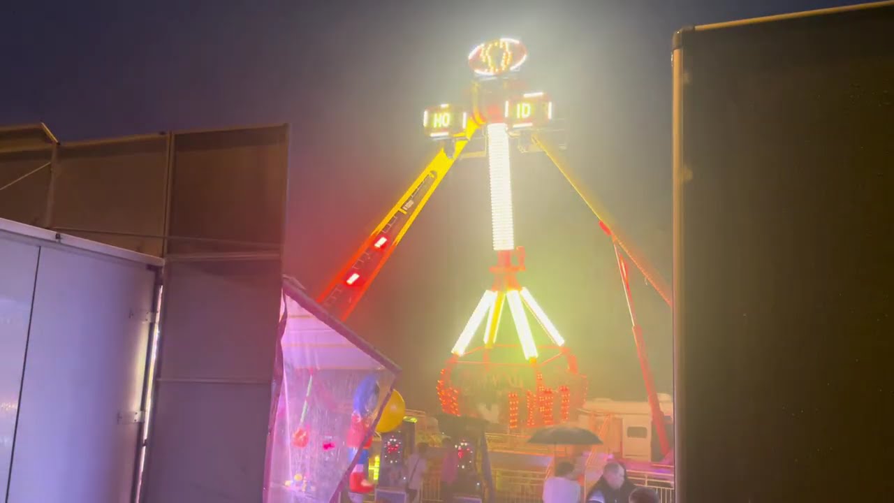 Le Ghost Rider à la Foire de la Madeleine à Abbeville en 2024