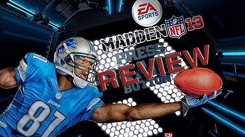 Madden 13 Review