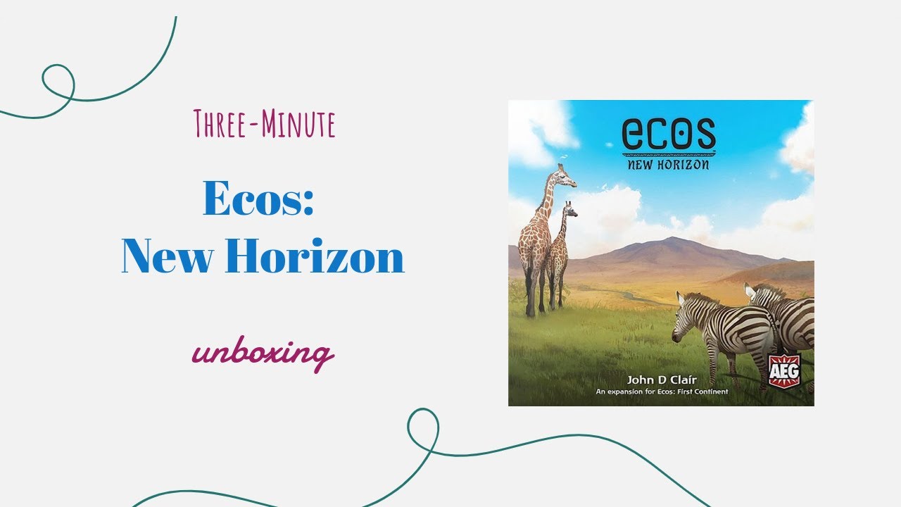 Ecos: New Horizon - 3-Minute Unboxing