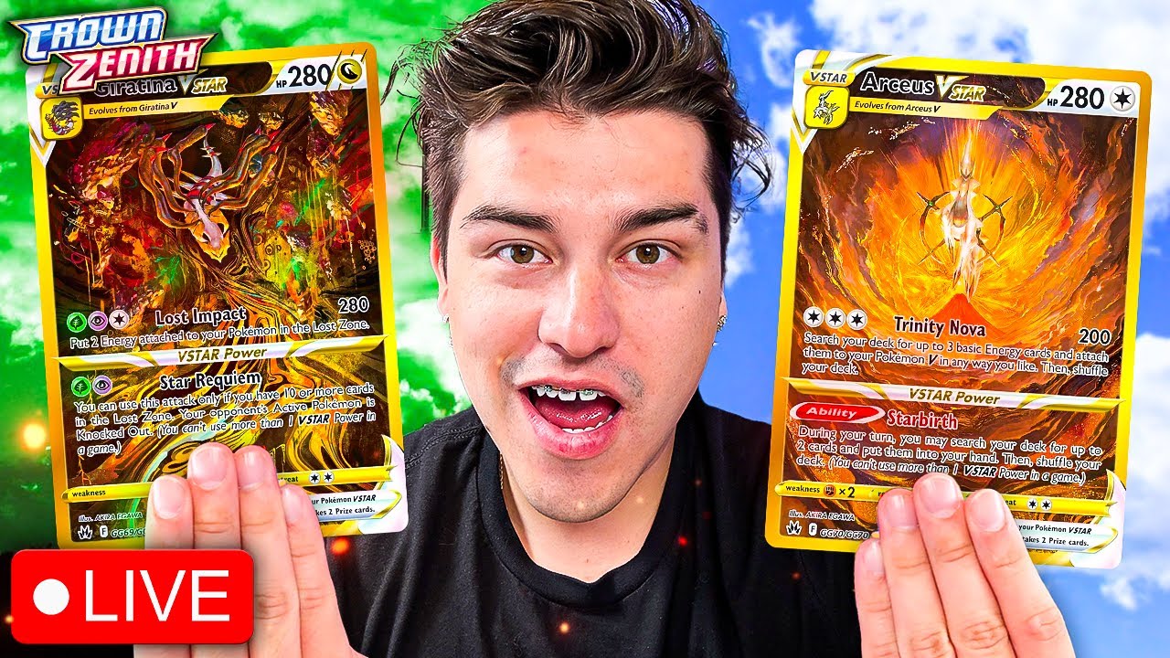 Hunting GOLD Giratina From Crown Zenith! Hunting GOLD Giratina From Crown Zenith!