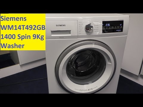 Siemens WM14T492GB 1400 Spin Washing Machine