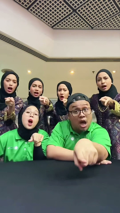 Angkat Sign Language Challenge with the girls and @sufieabubakar