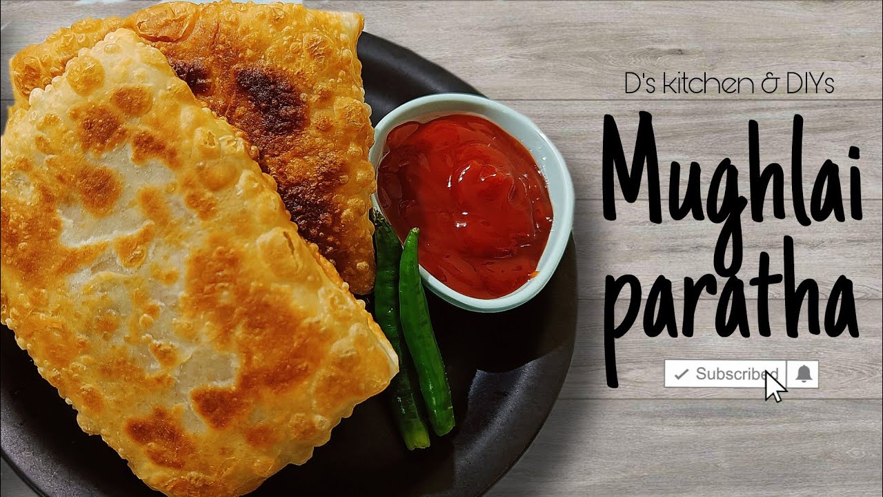 Mughlai Paratha | Chicken mince & Egg stuffed Paratha recipe 