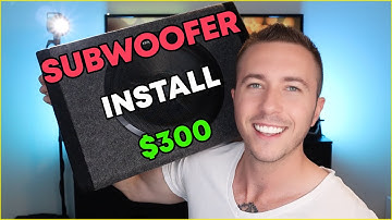 Subwoofer Installation: 2023 Tesla Model 3 RWD - Hansshow Harness Modification