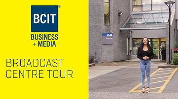 BCIT Broadcast Centre Tour