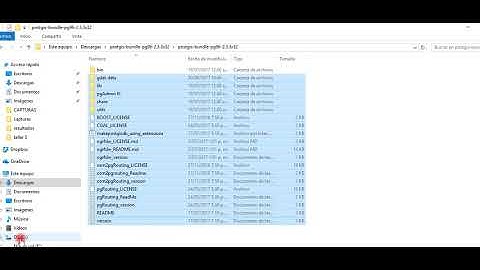 INSTALAR  POSTGRESQL 9.6 + POSTGIS