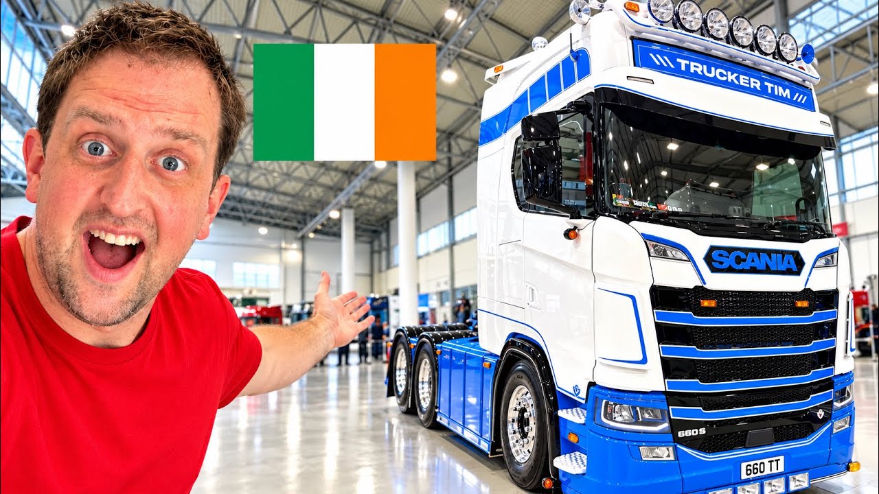 I WAS NOT EXPECTING THIS AT MY FIRST IRISH TRUCK SHOW!