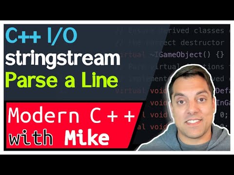Stringstreams (sstream) -