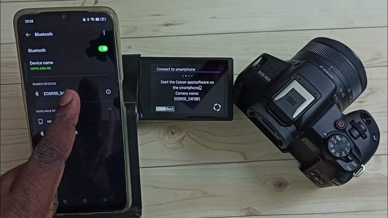 connect-to-mobile-phone-to-canon-eos-r50-camera-using-bluetooth-and