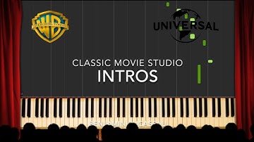 Classic Movie Studio Intros (Piano)