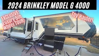 2024 Brinkley Model G 4000 Luxury Toy Hauler Tour