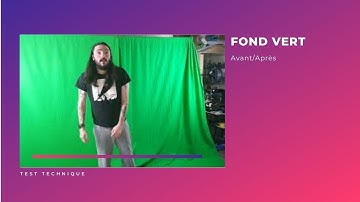 AVANT/APRÈS sur un fond vert [HD]