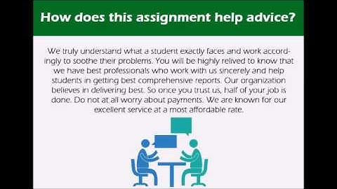 Student Assignments Help