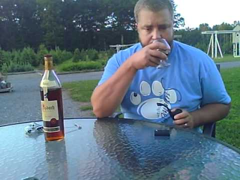 Smoking a pipe while enjoying some Asbach Brandy