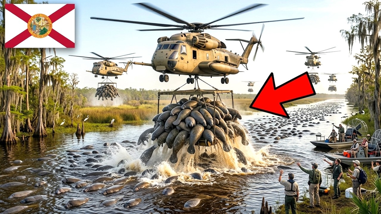 Florida Released 3,000 Manatees Back Into The Everglades — What Came ...