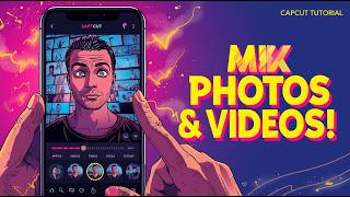 Mix Photos & Videos Like a Pro! - How to Combine Photos and Videos in CapCut Tutorial screenshot 2