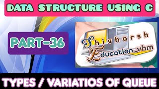 Data structures using C language | Part-36 | Types / Variations of queue.