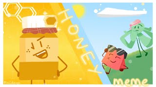 ꒷꒦⬡🍯Honey meme🍯⬡꒦꒷- - - - 🐝♢|| REAL intro to my object OCs