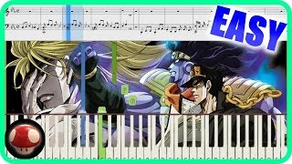 Sono Chi no Kioku ~end of THE WORLD~ (JOJO OP 4) - Piano Arrangement (Synthesia) by TAM chords