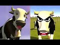 El Pollito pío 3D 🐤🤑 el Toro y el Tractor 🚜 de la Granja 🤣🌈🚜 el Pollito y el Tractor de la Granja🤩🐣