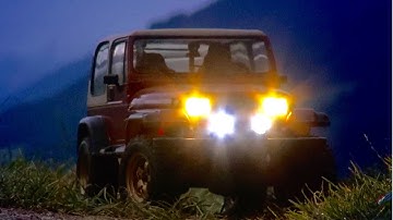 MST CMX / Tamiya Jeep Wrangler YJ / GRAND TOUR IN THE MOUNTAINS Episode IV - Into the Dark