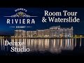 Disney&#39;s Riviera Resort Deluxe Studio Room Tour &amp; Waterslide